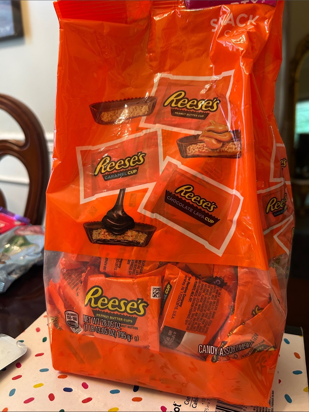 Herschel Supply Company Orange Reese's Candy Assortment Bag